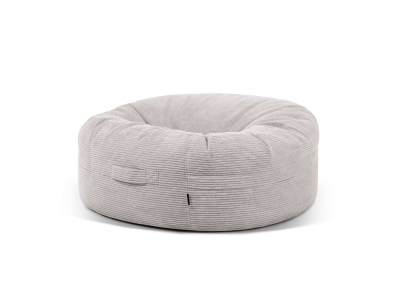 Bean bag Roll 135 Waves White Grey
