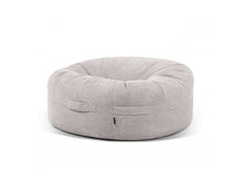 Load image into Gallery viewer, Bean bag Roll 135 Waves White Grey