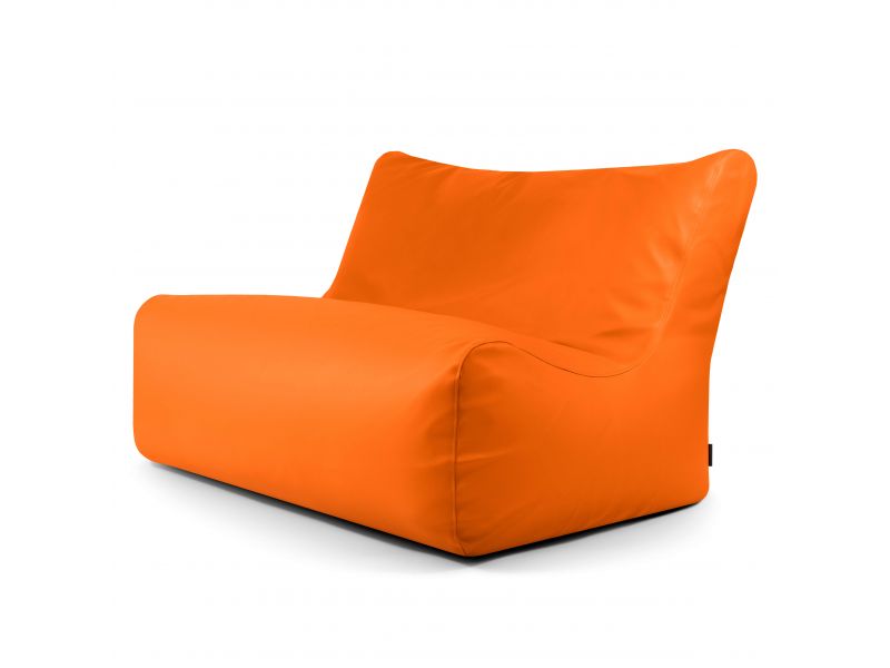 Bean bag Sofa Seat Outside Orange