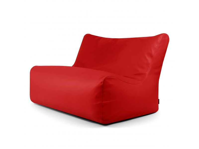 Bean bag Sofa Seat Outside Red