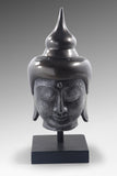 BUDDHA HEAD ON STAND MEDIUM