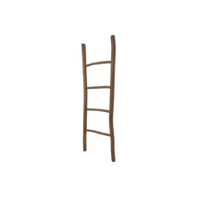 Load image into Gallery viewer, Decorative ladder - antique - teak