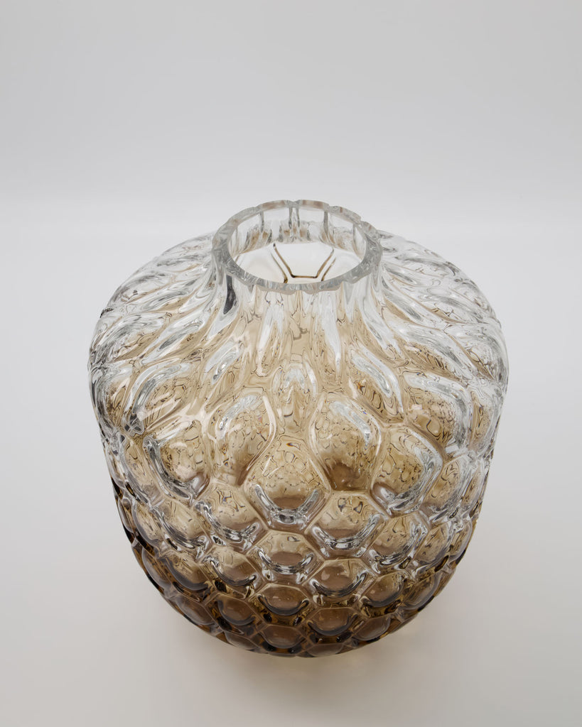 Vase, Art Deco, Brown