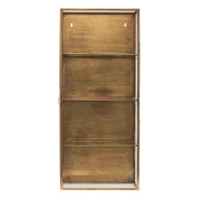 Load image into Gallery viewer, Cabinet, Glass, Brass
