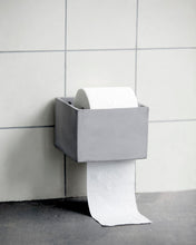 Charger l&#39;image dans la galerie, Toilet paper holder, Cement, Grey