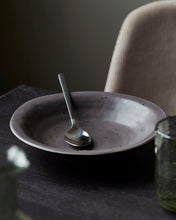Load image into Gallery viewer, Soup plate/bowl, Rustic, Dark grey