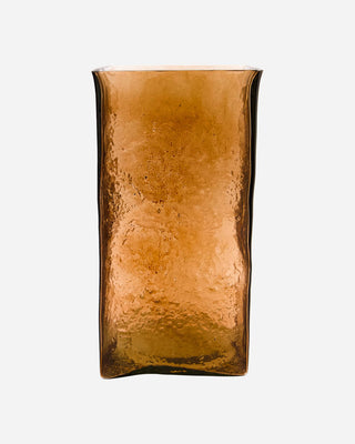 Vase, Square, Amber