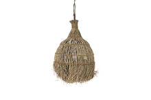 Load image into Gallery viewer, Hanging Lamp Twist Grass Natural Medium