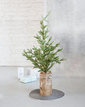 Load image into Gallery viewer, Christmas tree with light, Wooden base 3 sizes