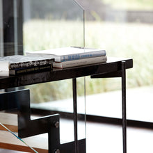 Load image into Gallery viewer, Console table Iron and Wood