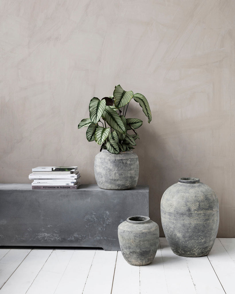 Vase, Rustik, Concrete