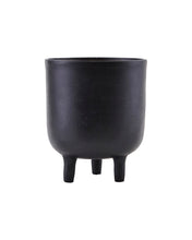 Load image into Gallery viewer, Planter, Jang, Black oxidized