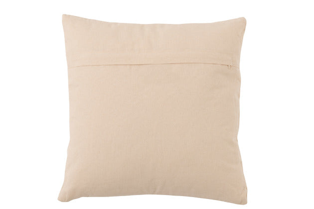 Cushion Cosy Cotton Beige Large