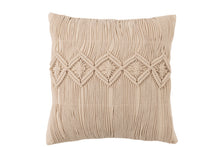 Cargar imagen en el visor de la galería, Cushion Cosy Cotton Beige Large