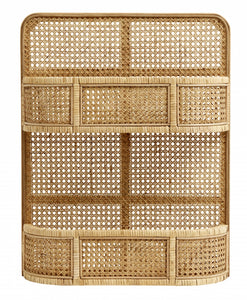 Lucca rattan shelf
