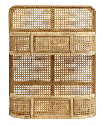 Lucca rattan shelf