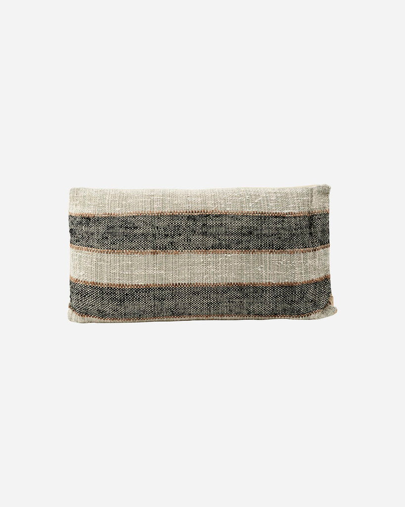 Cushion, Stripe Grey