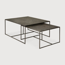 Laden Sie das Bild in den Galerie-Viewer, Pentagon nesting coffee table set by Ethnicraft Design Studio