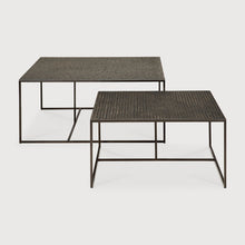 Carica l&#39;immagine nel visualizzatore di Gallery, Pentagon nesting coffee table set by Ethnicraft Design Studio