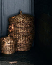 Load image into Gallery viewer, Basket w. lid, Aske, Natural