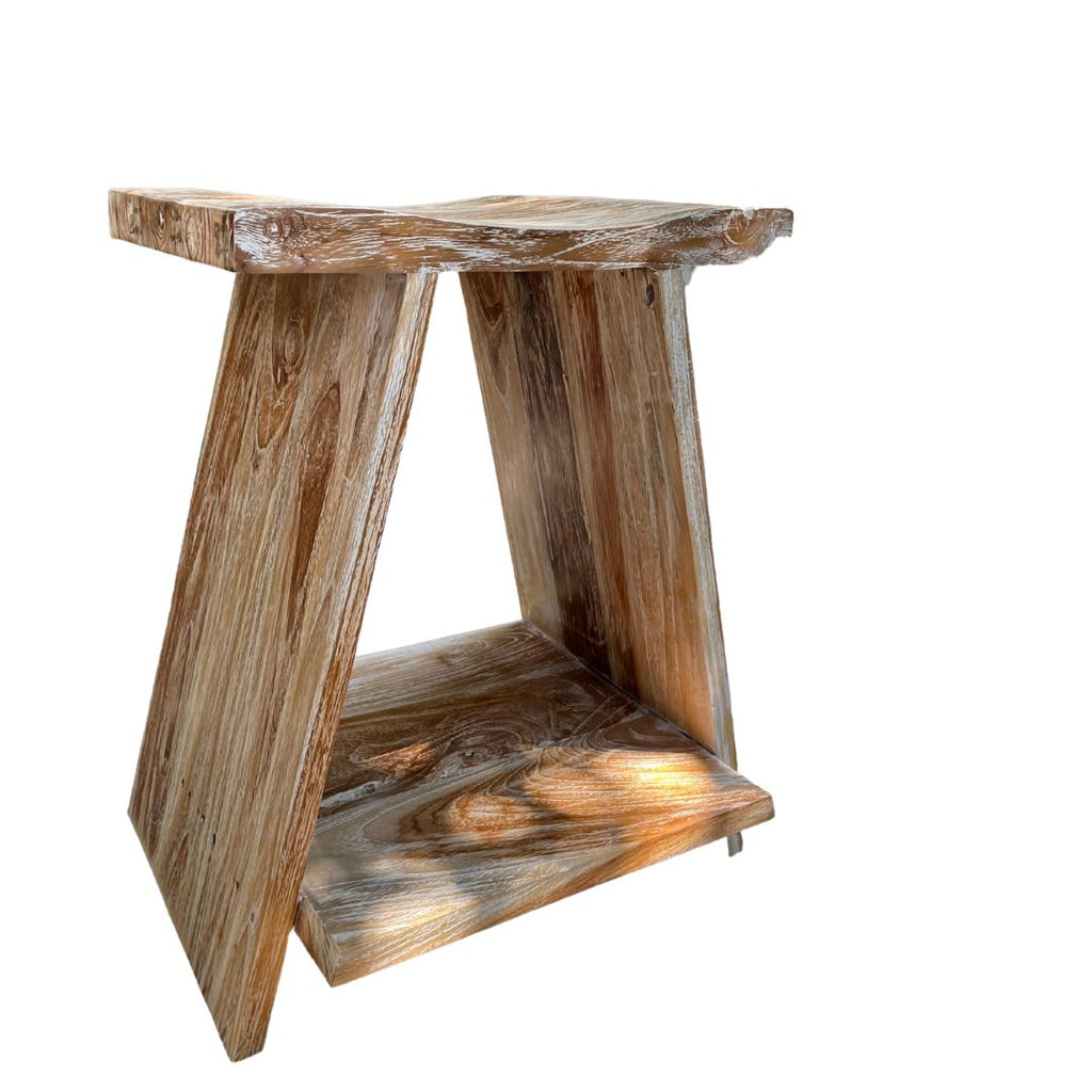 BAYOU STOOL/SIDE TABLE