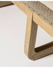Carica l&#39;immagine nel visualizzatore di Gallery, 3 Seater oak wood sofa