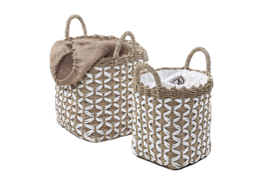 basket, laundry basket, wood basket, basket Limassol, basket Cyprus,  rattan basket, bamboo basket, planter basket, boho baket, natural basket