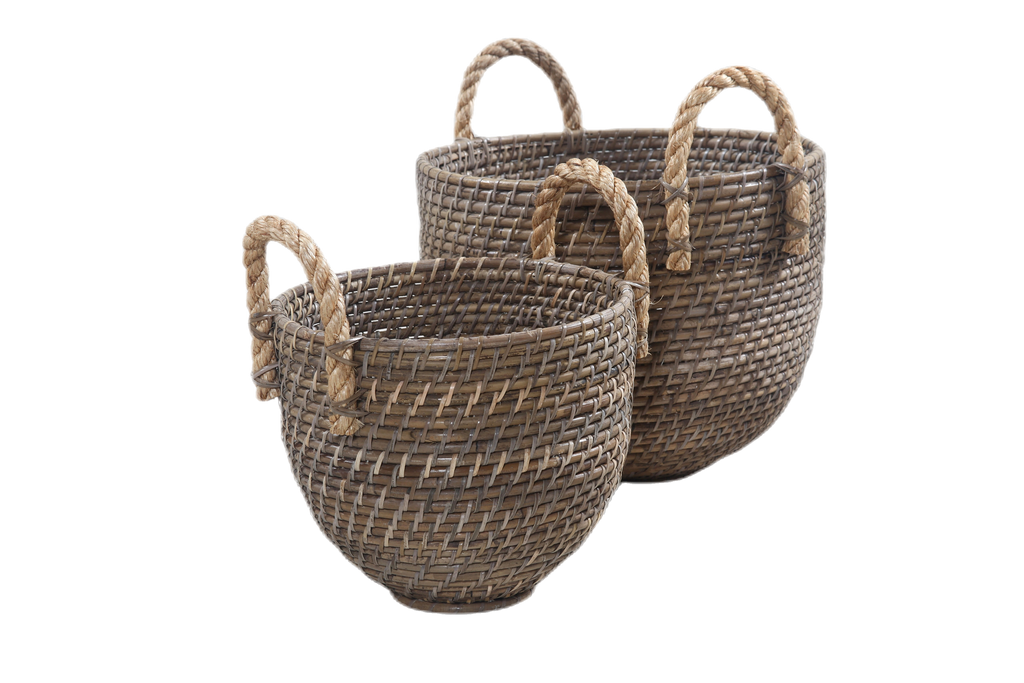 basket, laundry basket, wood basket, basket Limassol, basket Cyprus,  rattan basket, bamboo basket, planter basket, natural basket, boho basket