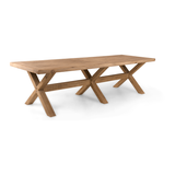 Dining table cross leg 300x100cm