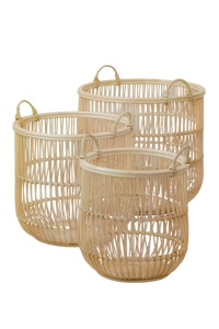 basket, laundry basket, wood basket, basket Limassol, basket Cyprus,  rattan basket, bamboo basket, planter basket, boho basket