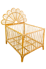 Load image into Gallery viewer, baby bed, rattan baby bed, rattan kids bed, baby  bed Limassol, baby bed Cyprus, rattan baby bed Limassol, rattan baby bed Cyprus 