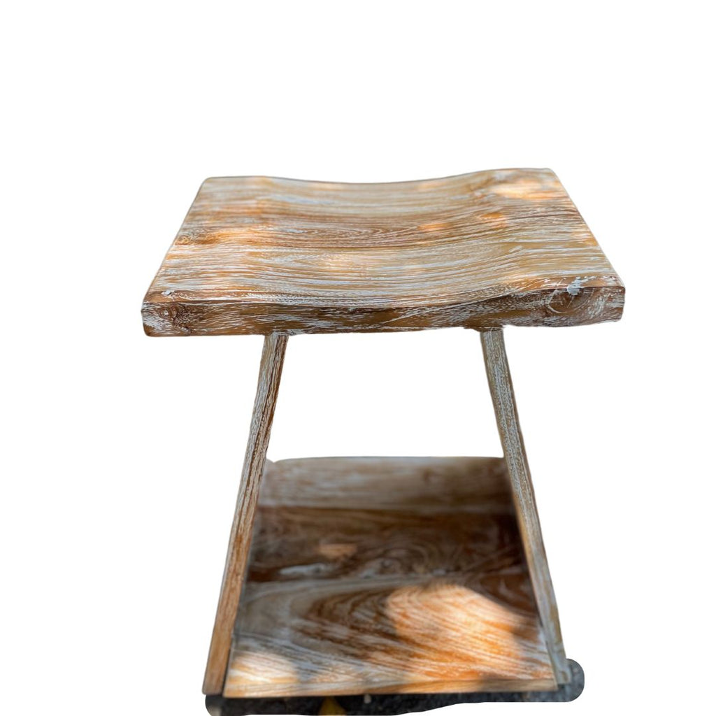 BAYOU STOOL/SIDE TABLE