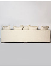 Carica l&#39;immagine nel visualizzatore di Gallery, 4 seater birch wood sofa