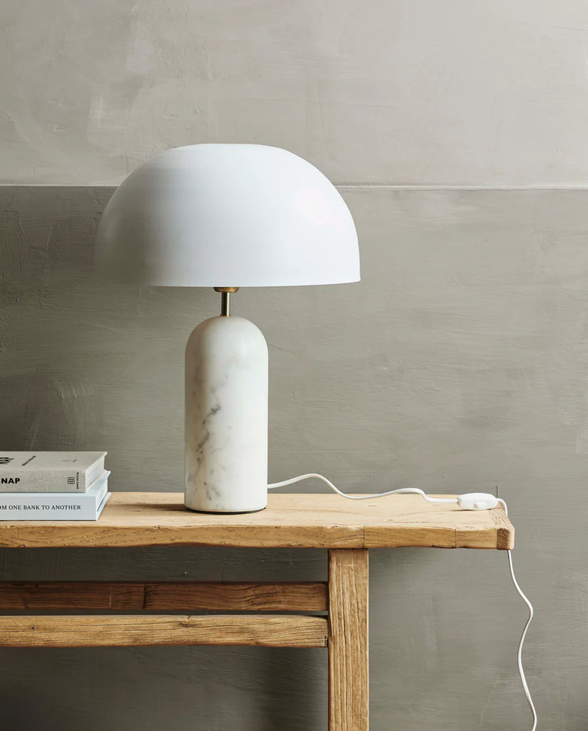 ATLAS TABLE LAMP WHITE