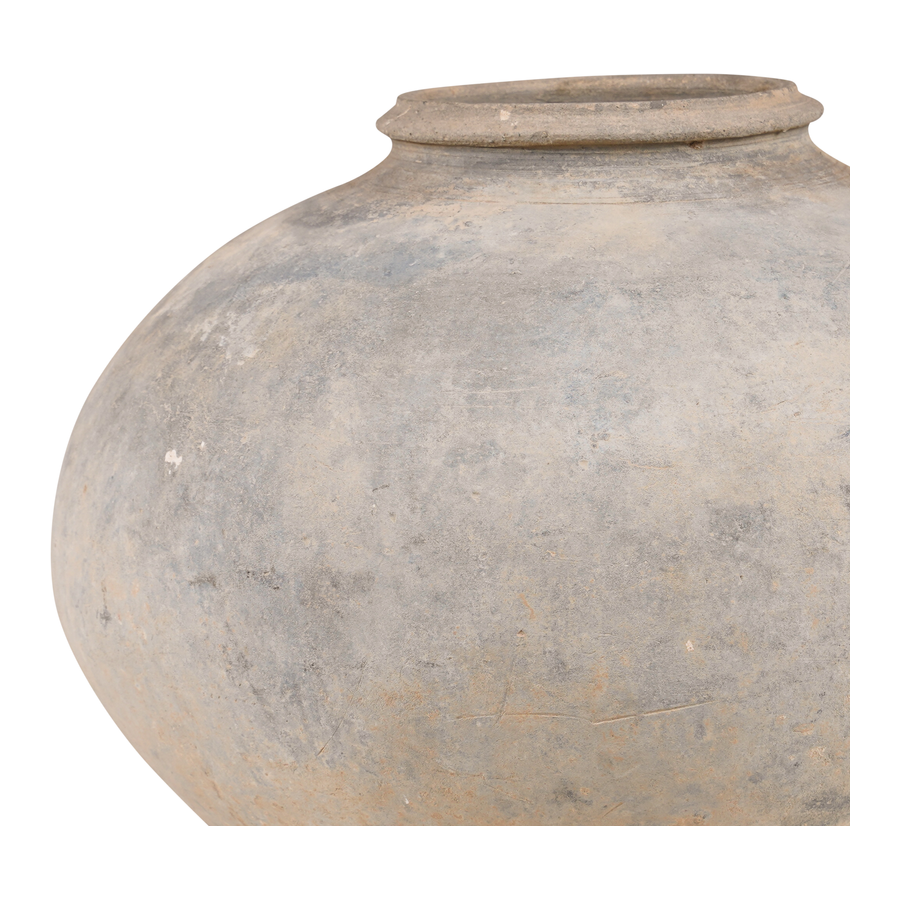 Pot earthenware with base
