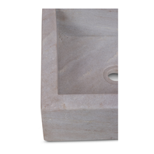 Load image into Gallery viewer, Washbasin marble square 41*41
