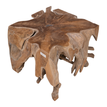 Cargar imagen en el visor de la galería, Coffee table root wood 60x60x50