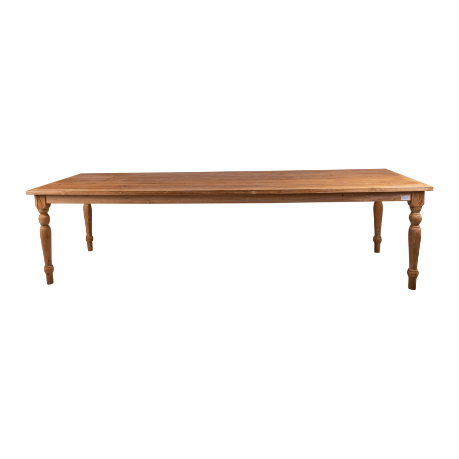 Outdoor dining table 300x100