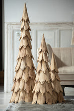 Carica l&#39;immagine nel visualizzatore di Gallery, Christmas Tree Pieces Wood Natural