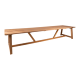 Outdoor dining table Yorkshire 240x80x78