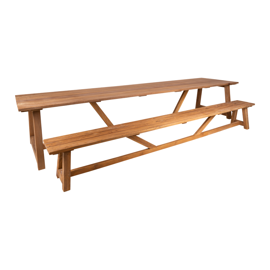 Outdoor bench Yorkshire 170cm