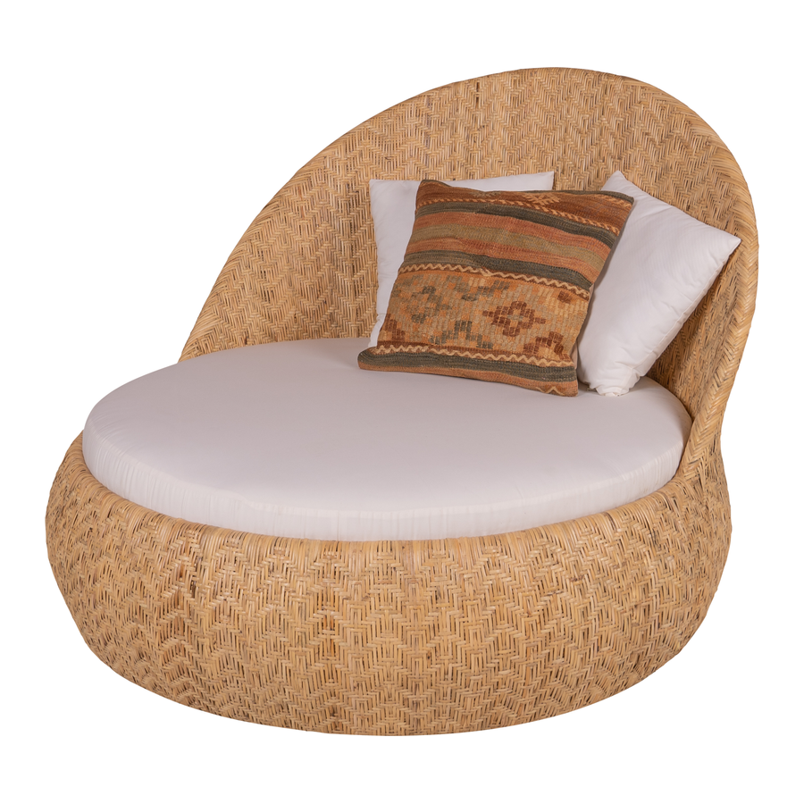 Sofa rattan round