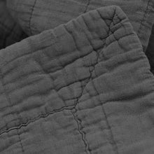 Load image into Gallery viewer, Quilted bedspread, Magnhild, Coal