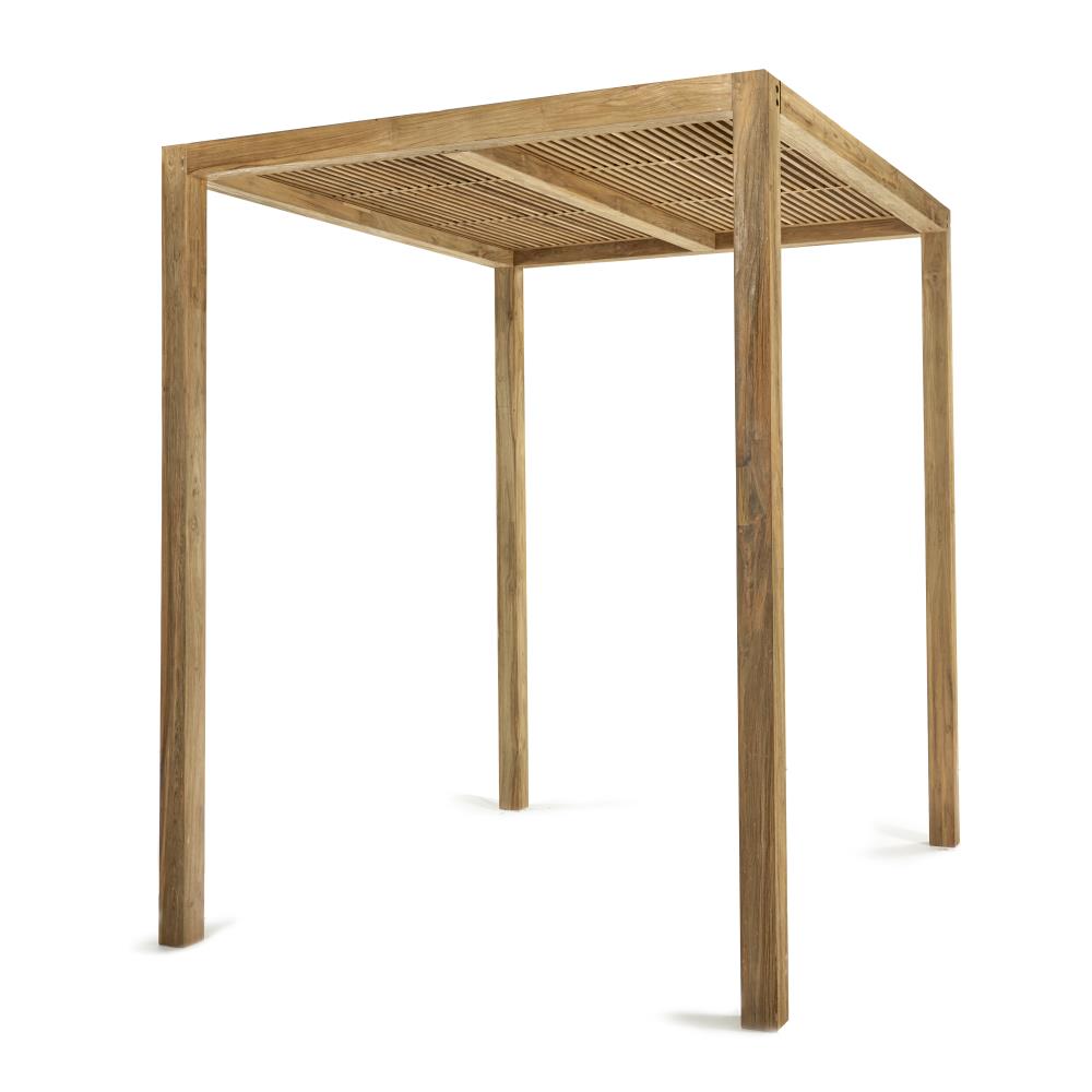 Gazebo natural teak