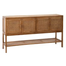 Load image into Gallery viewer, NATURAL RATTAN/WOOD SIDEBOARD LIVING ROOM 160 X 40 X 90 CM