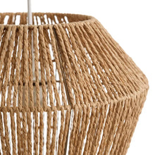 Charger l&#39;image dans la galerie, NATURAL ROPE CEILING LAMP 35 X 35 X 20 CM