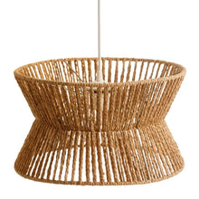 Load image into Gallery viewer, NATURAL ROPE CEILING LAMP 35 X 35 X 20 CM