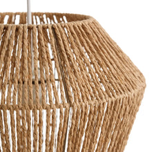 Load image into Gallery viewer, NATURAL ROPE CEILING LAMP 33 X 33 X 27 CM
