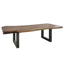 Load image into Gallery viewer, NATURAL SUAR WOOD DINING TABLE 220 X 100 X 78 CM