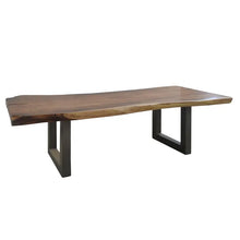 Load image into Gallery viewer, NATURAL SUAR WOOD DINING TABLE 260 X 100 X 78 CM